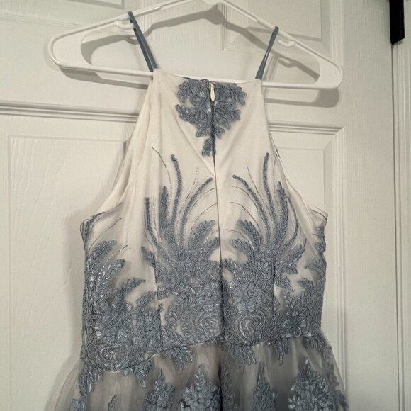 Altar'd State Blue Lace Formal Dress Size M - Picture 6 of 8